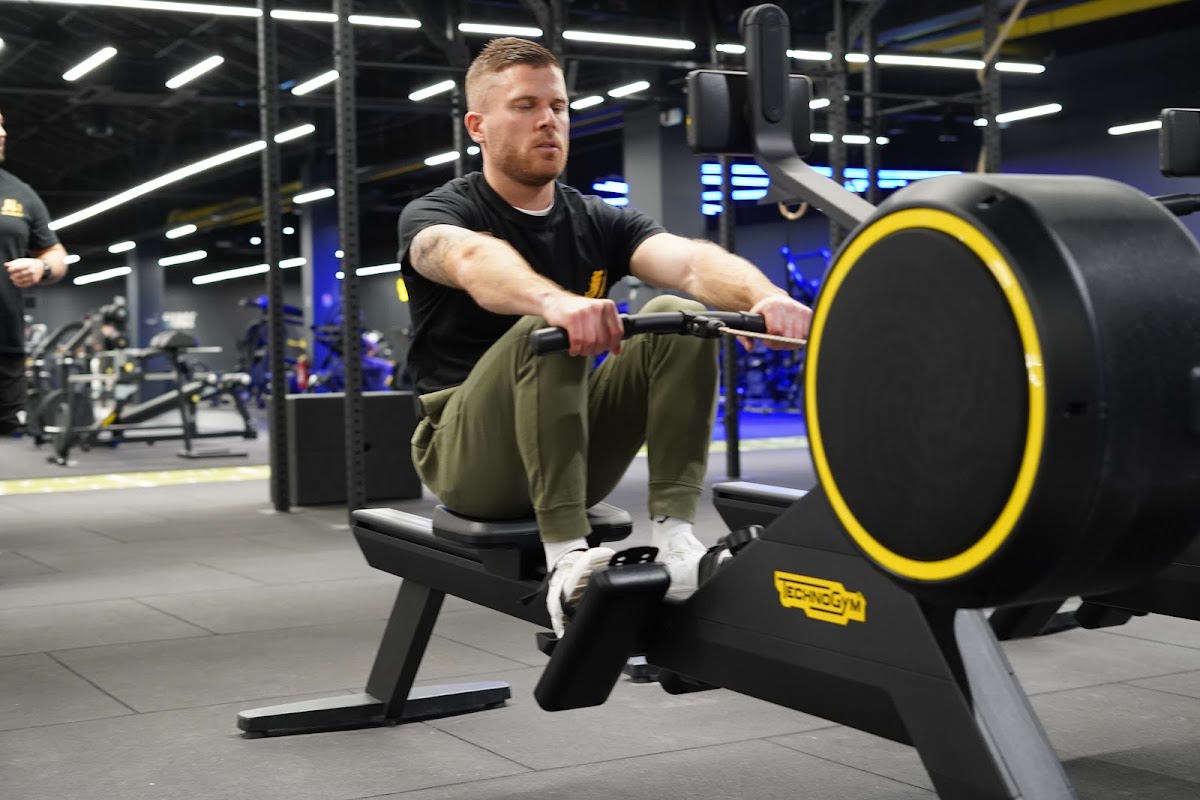 Travail d'endurance sur rameur